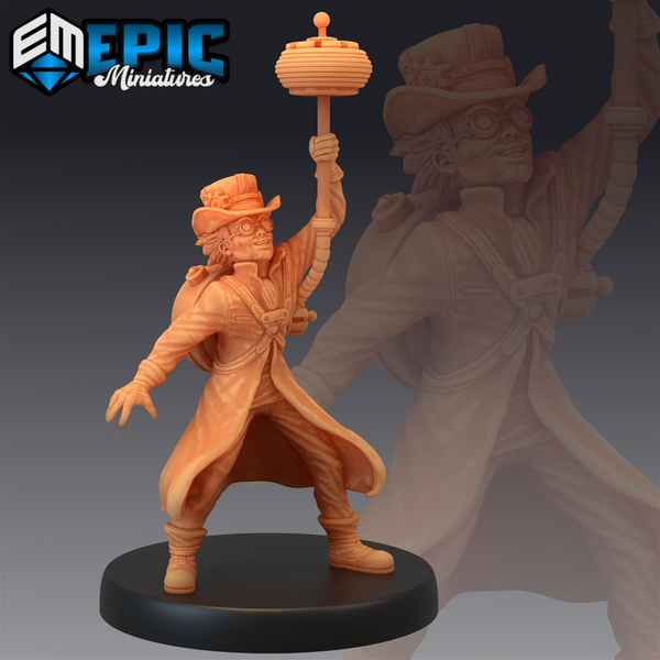 Prof. Felix 3D-printed model
