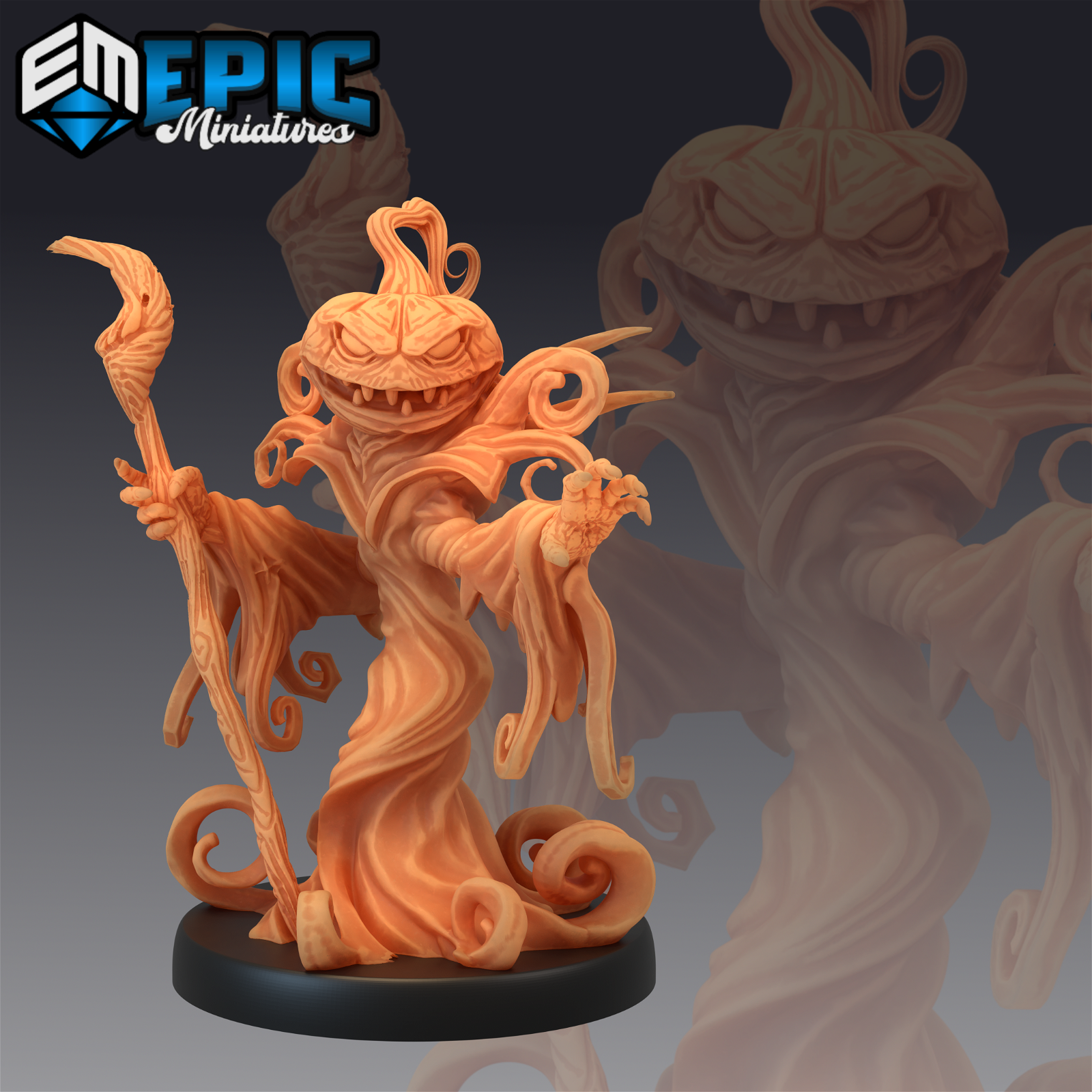 Pumpkin Reaper - The Printable Dragon