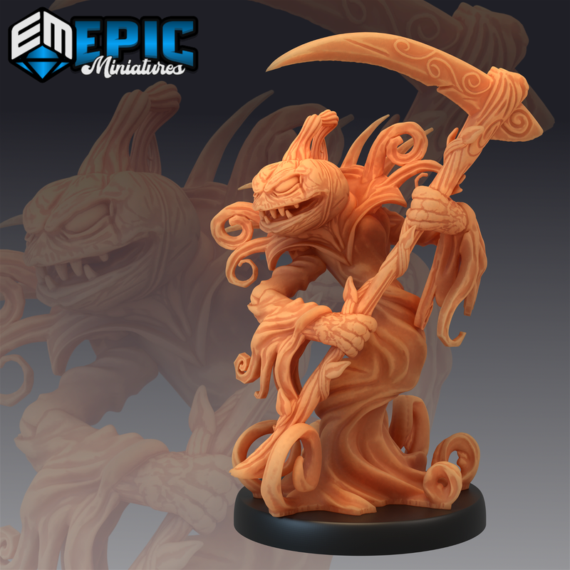 Pumpkin Reaper 3D-printed model