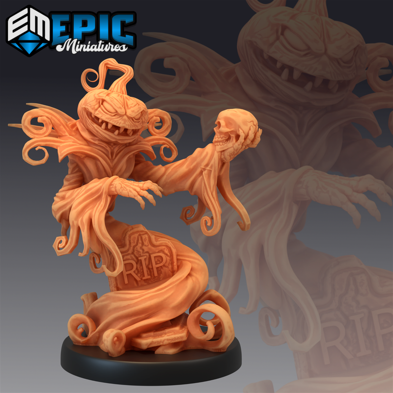 Pumpkin Reaper 3D-printed model