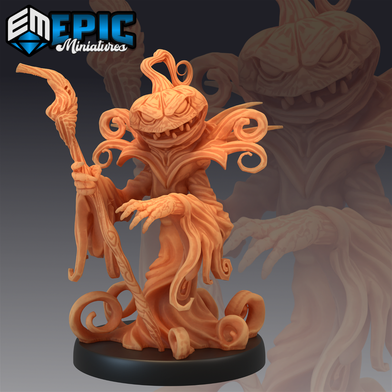 Pumpkin Reaper 3D-printed model