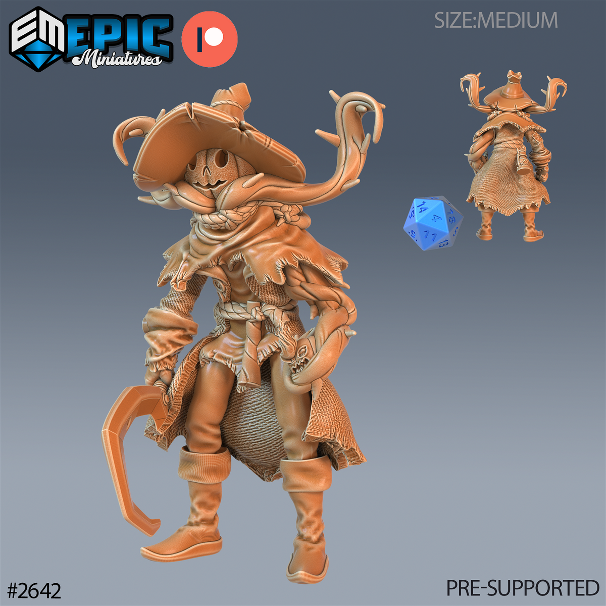 Pumpkin Scarecrow - The Printable Dragon
