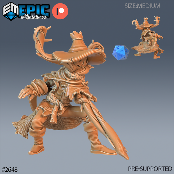 Pumpkin Scarecrow - The Printable Dragon