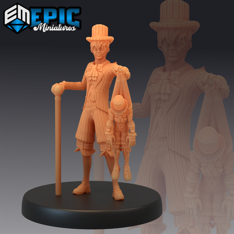 Puppeteer Ethan 3D-printed model