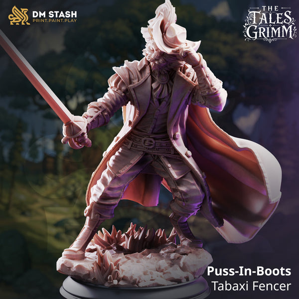 Puss-In-Boots - Tabaxi Fencer