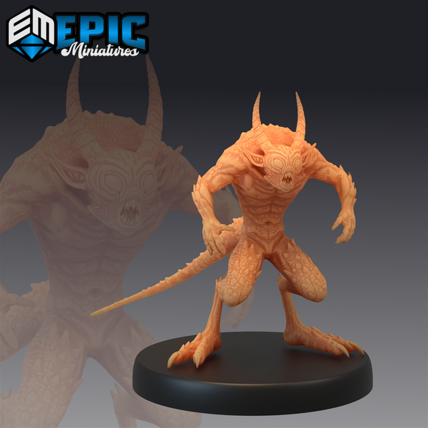 Quasit 3D-printed model