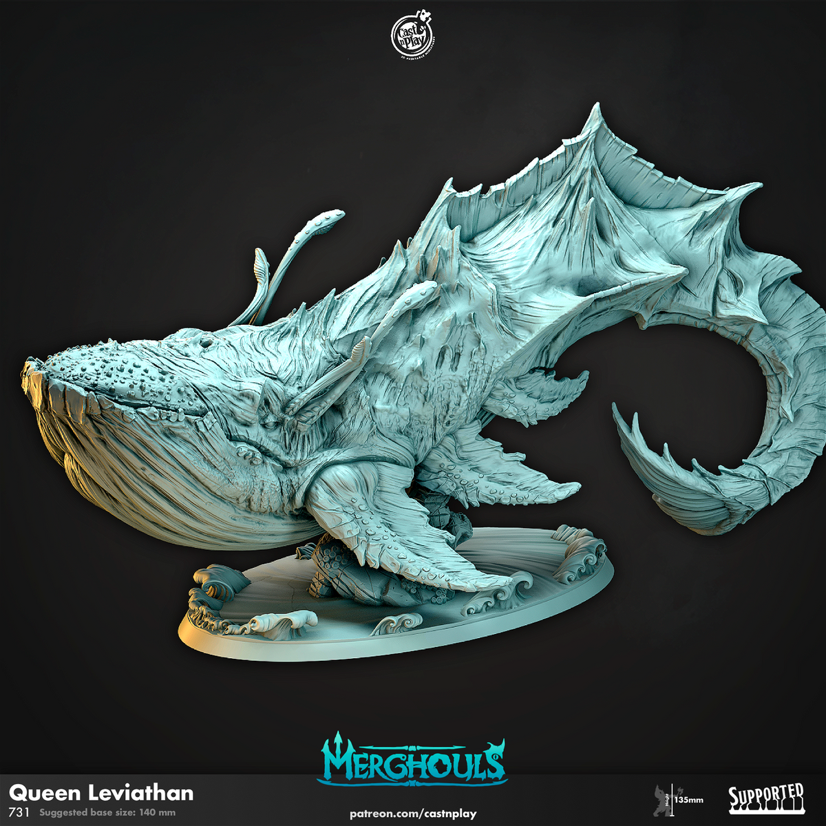 Queen Leviathan - The Printable Dragon