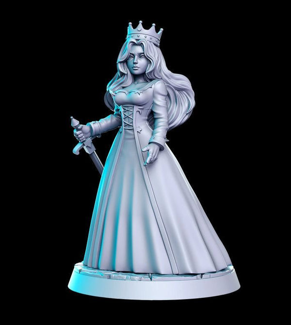 Queen Meliande 3D-printed model