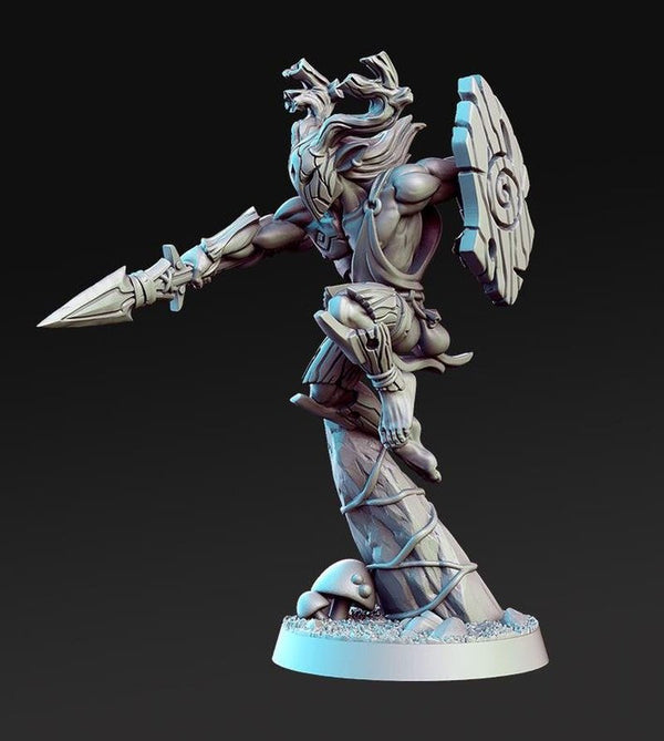Quickspear 3D-printed model