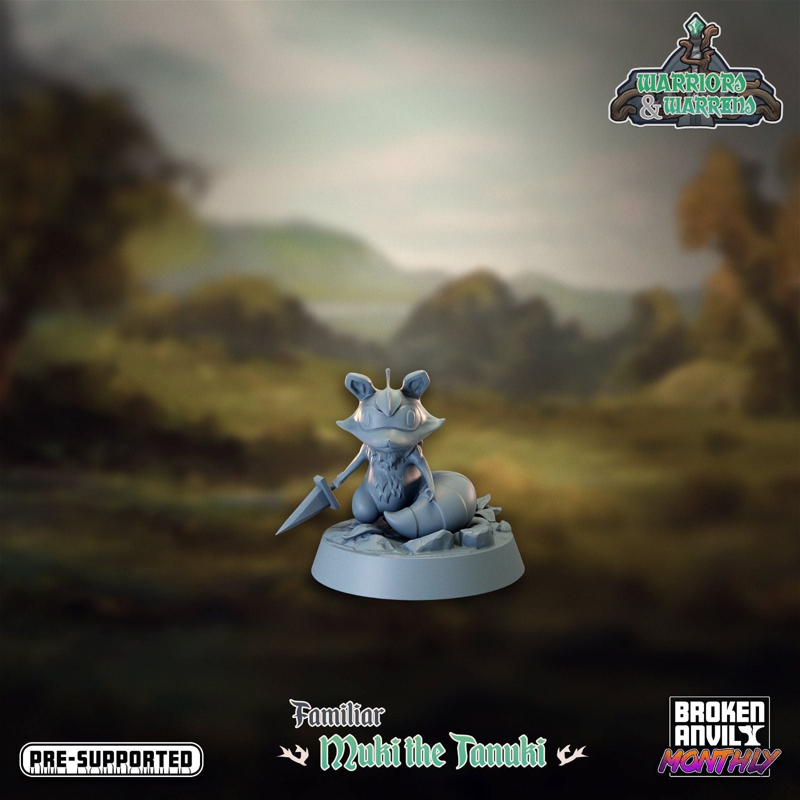 Rabbit Druid - The Printable Dragon