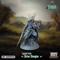 Rabbit Fencer - The Printable Dragon