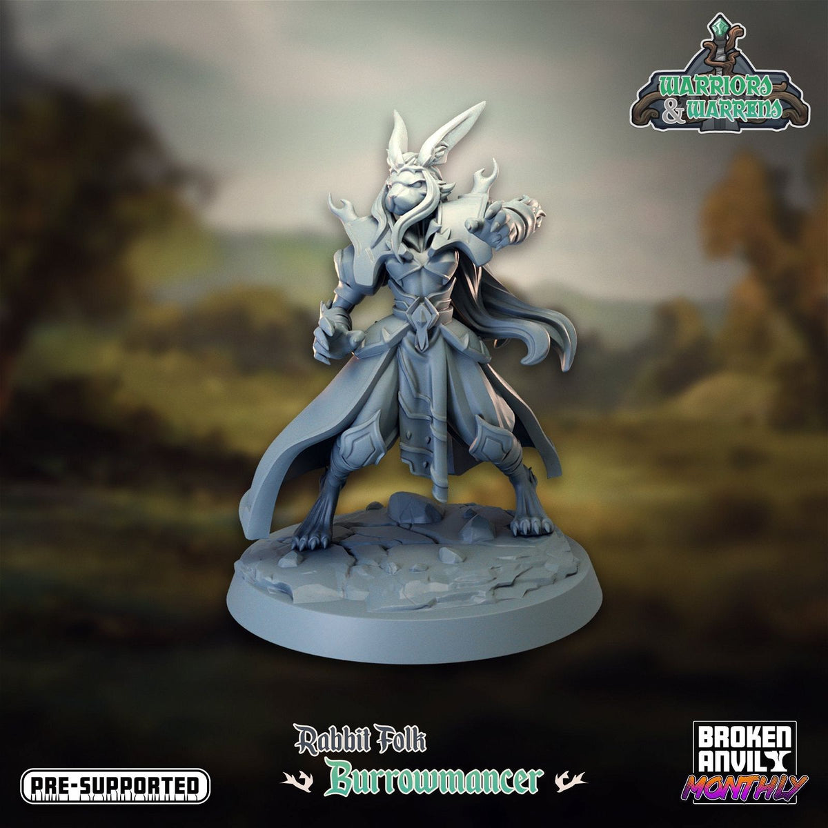 Rabbit Geomancer - The Printable Dragon