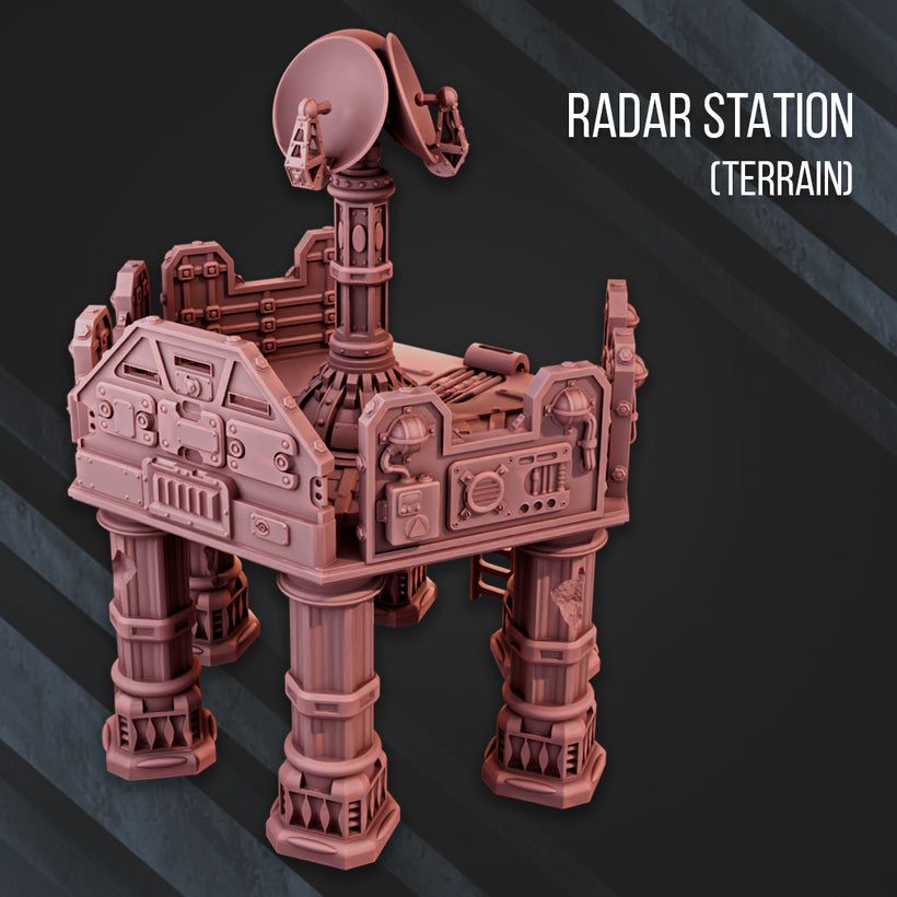 Radar Station - The Printable Dragon