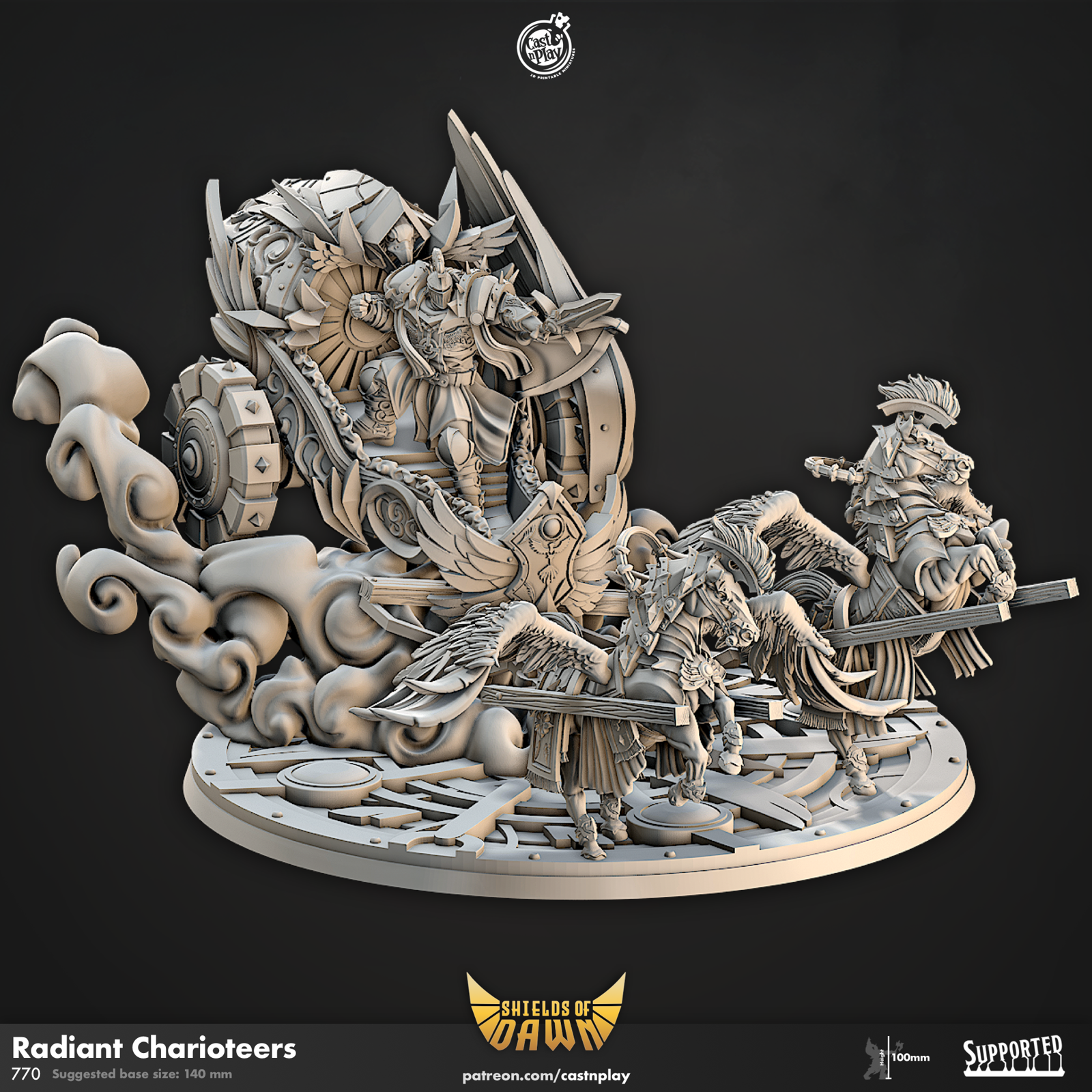 Radiant Charioteers - The Printable Dragon