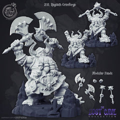 Ragath Grimforge 3D-printed model
