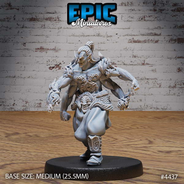 Rage Demon Asura 3D-printed model
