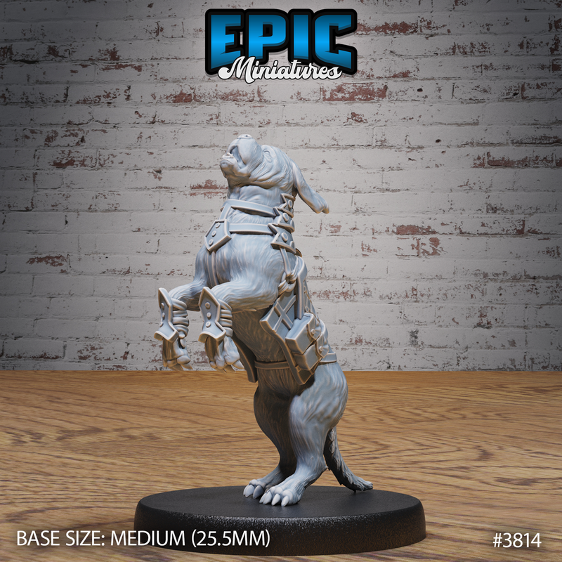 Raid Dog 3D-printed model