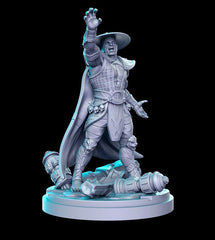 Raiden 3D-printed model