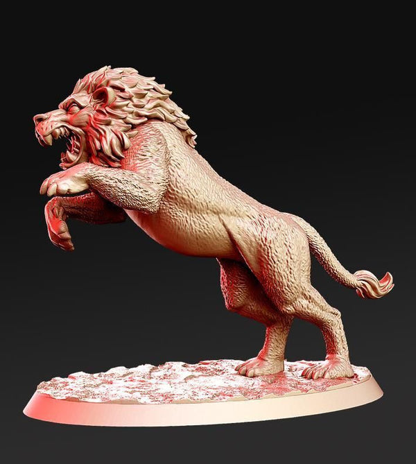 Raios - Lion - The Printable Dragon