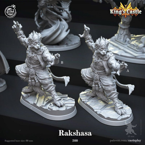 Rakshasa 3D-printed model