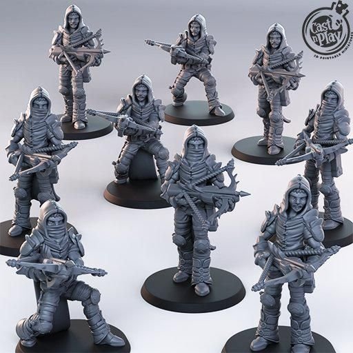 Ranger Bandit 3D-printed model