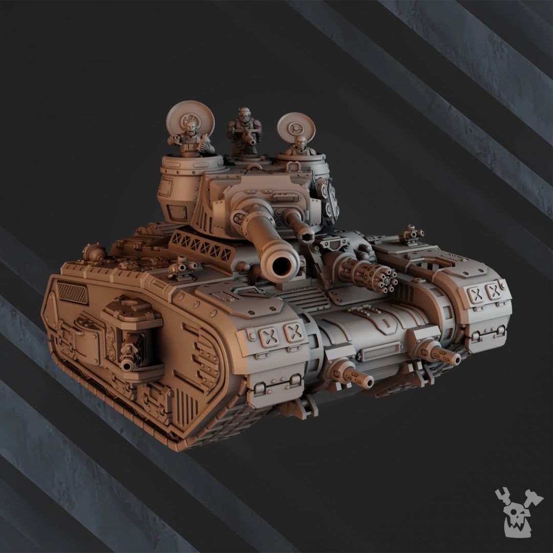 Rapid Dagger Battle Tank RD-77 - The Printable Dragon