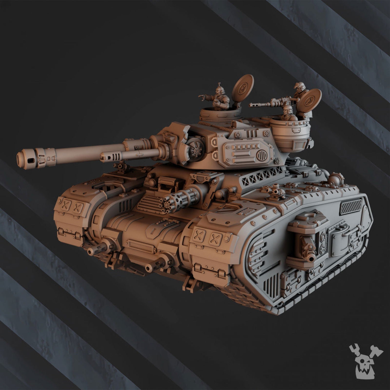 Rapid Dagger Battle Tank RD-77 - The Printable Dragon