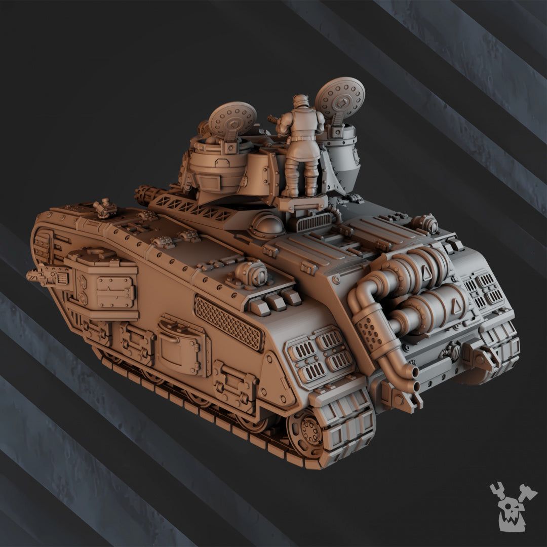 Rapid Dagger Battle Tank RD-77 - The Printable Dragon