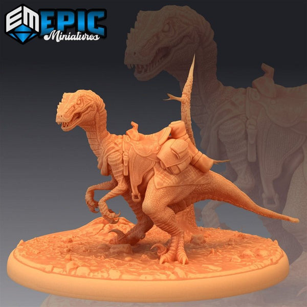 Raptor 3D-printed model