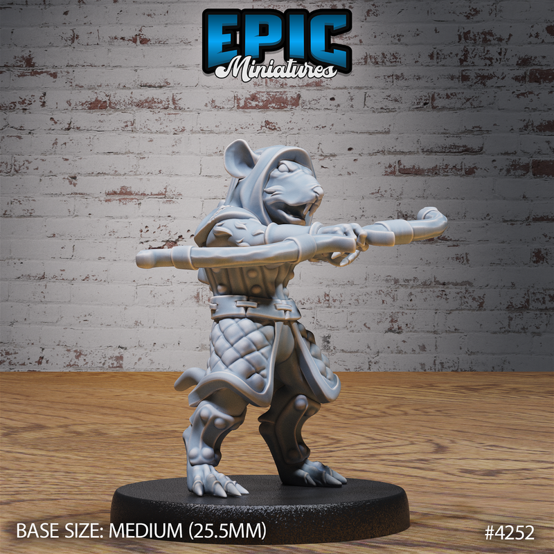 Rat Folk Tribe 3D-printed model