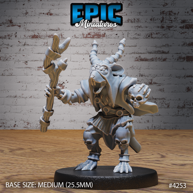 Rat Folk Tribe 3D-printed model