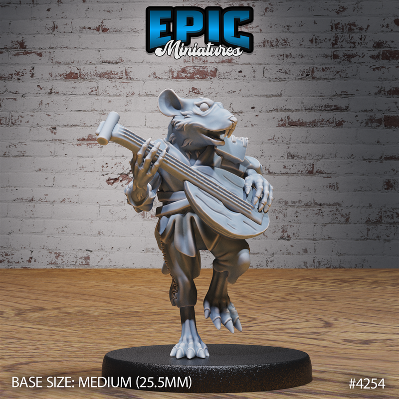 Rat Folk Tribe 3D-printed model