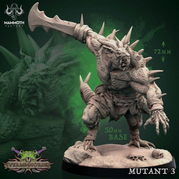 Rat Mutant 3D-printed model