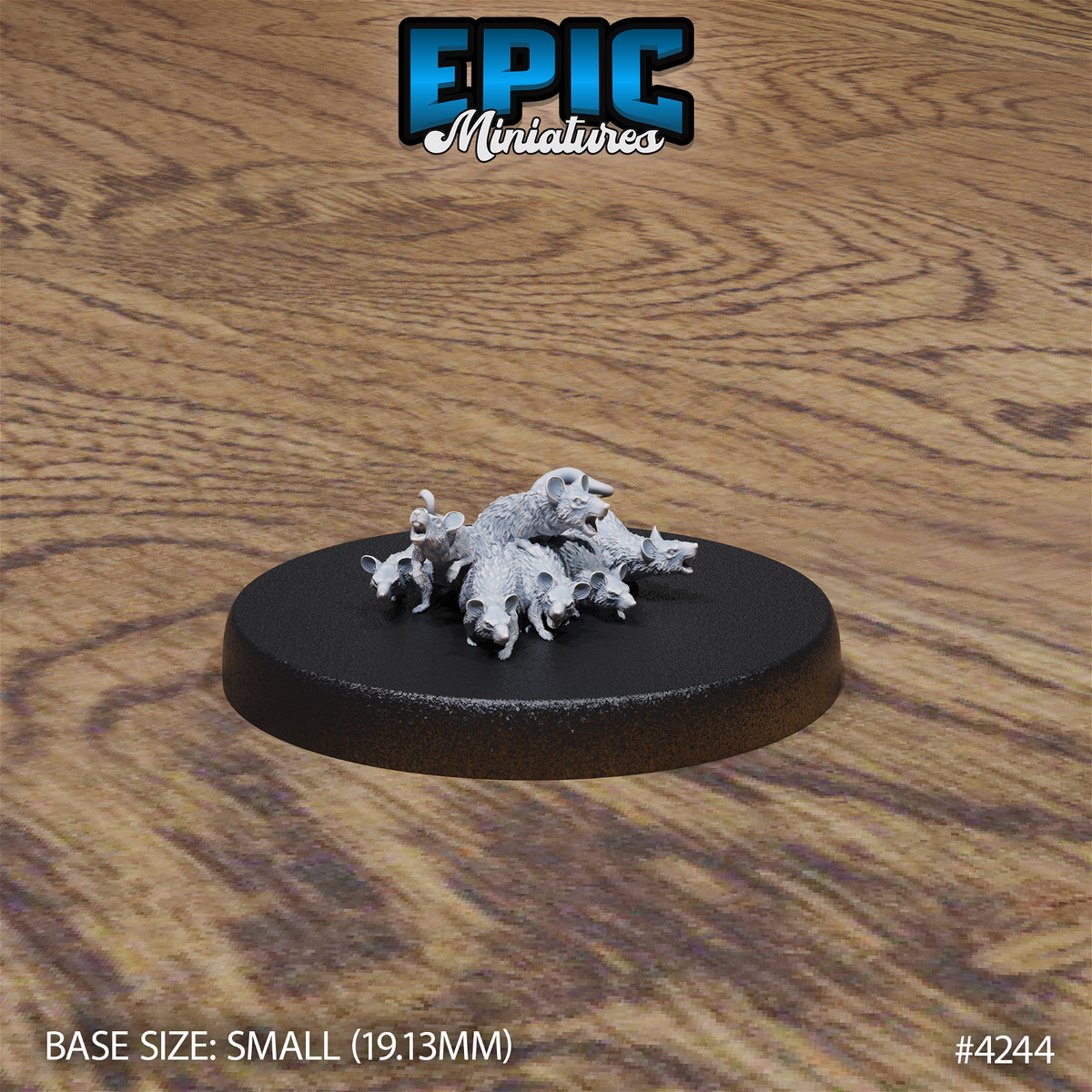 Rat Swarm - The Printable Dragon