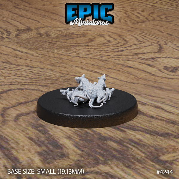 Rat Swarm 3D-printed model