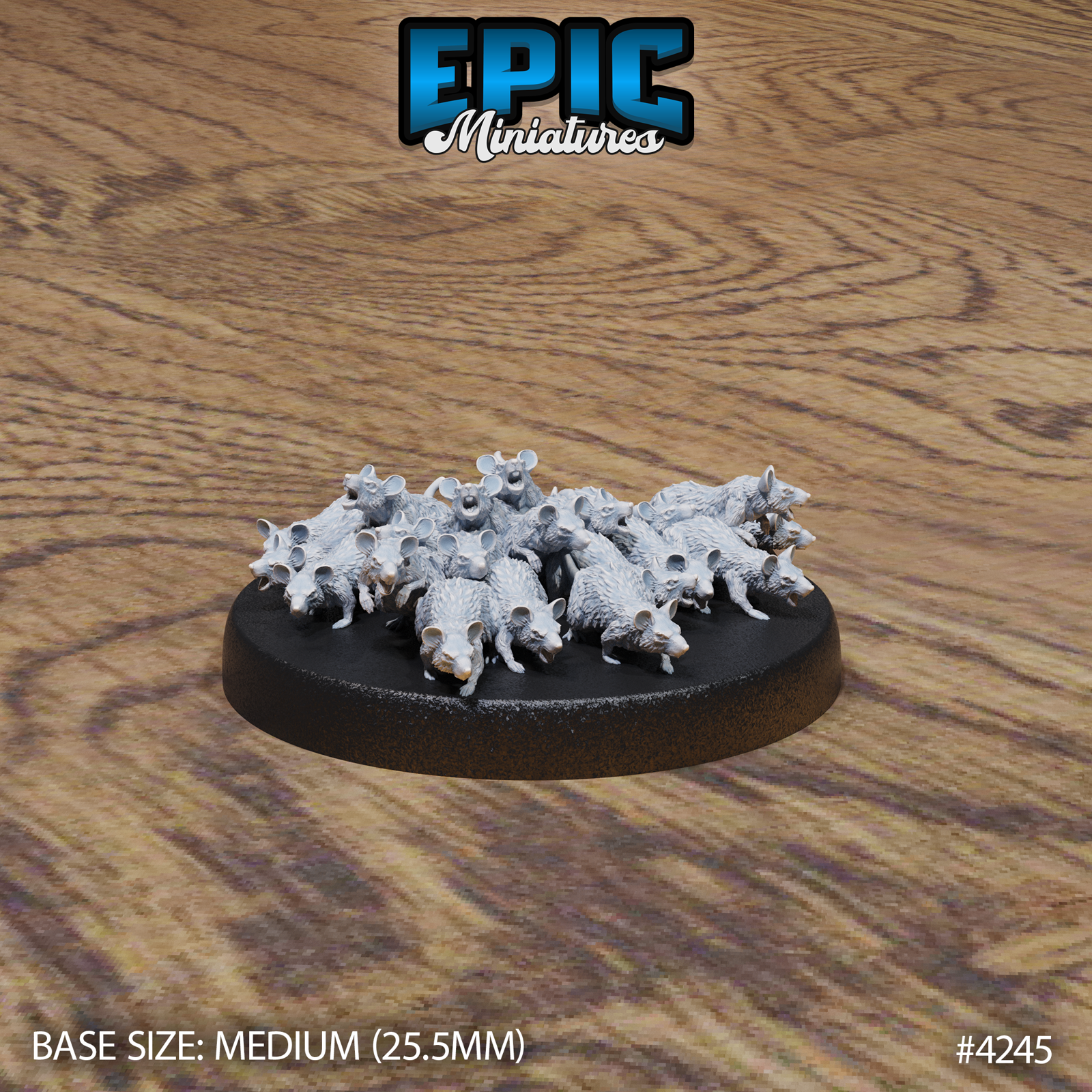 Rat Swarm - The Printable Dragon