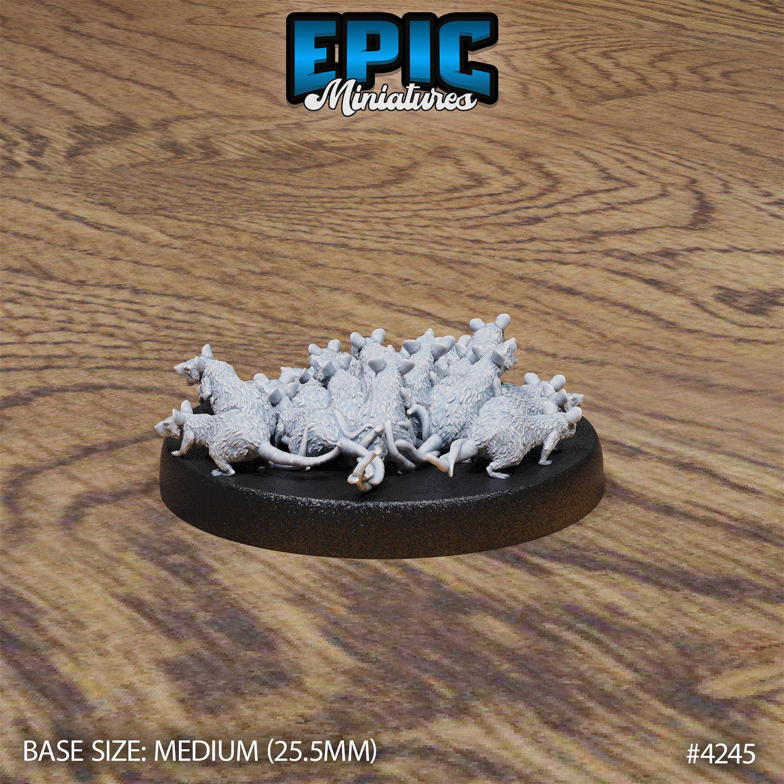 Rat Swarm - The Printable Dragon