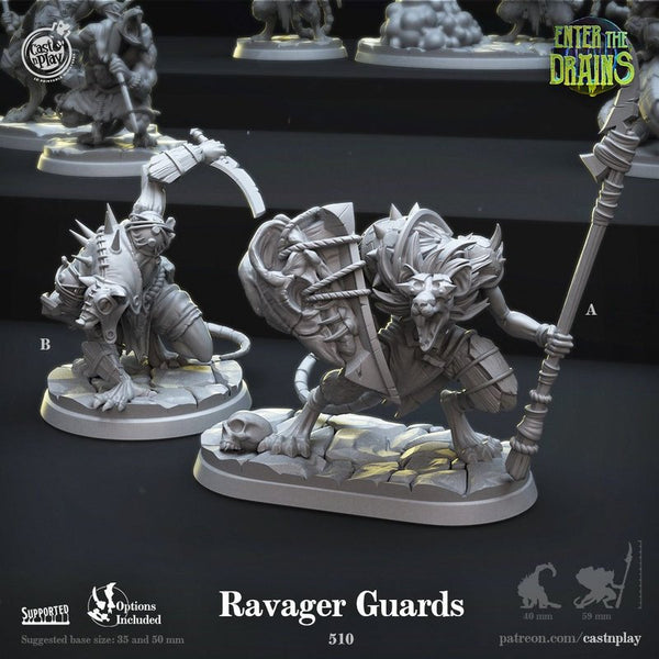 Ravager Guards 3D-printed model