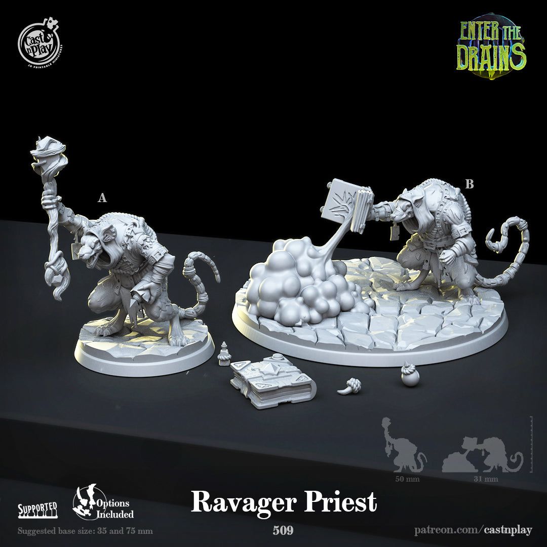 Ravager Priest - The Printable Dragon