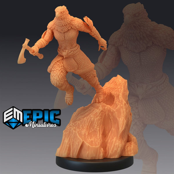 Raven Tribe Hunter - The Printable Dragon