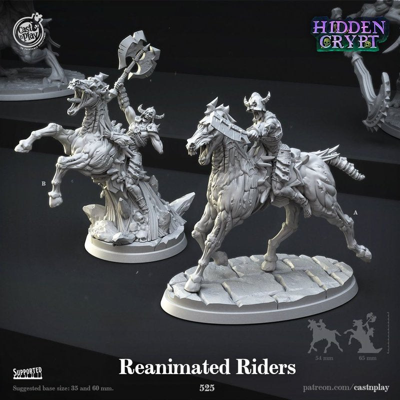 Reanimated Riders 3D-printed model