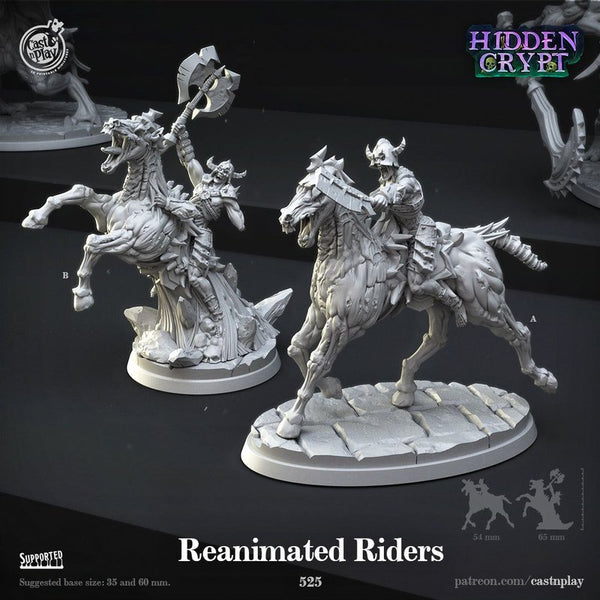 Reanimated Riders 3D-printed model