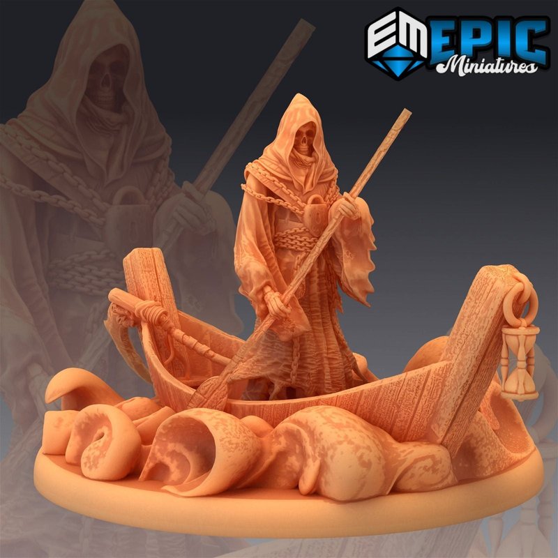Reaper 3D-printed model