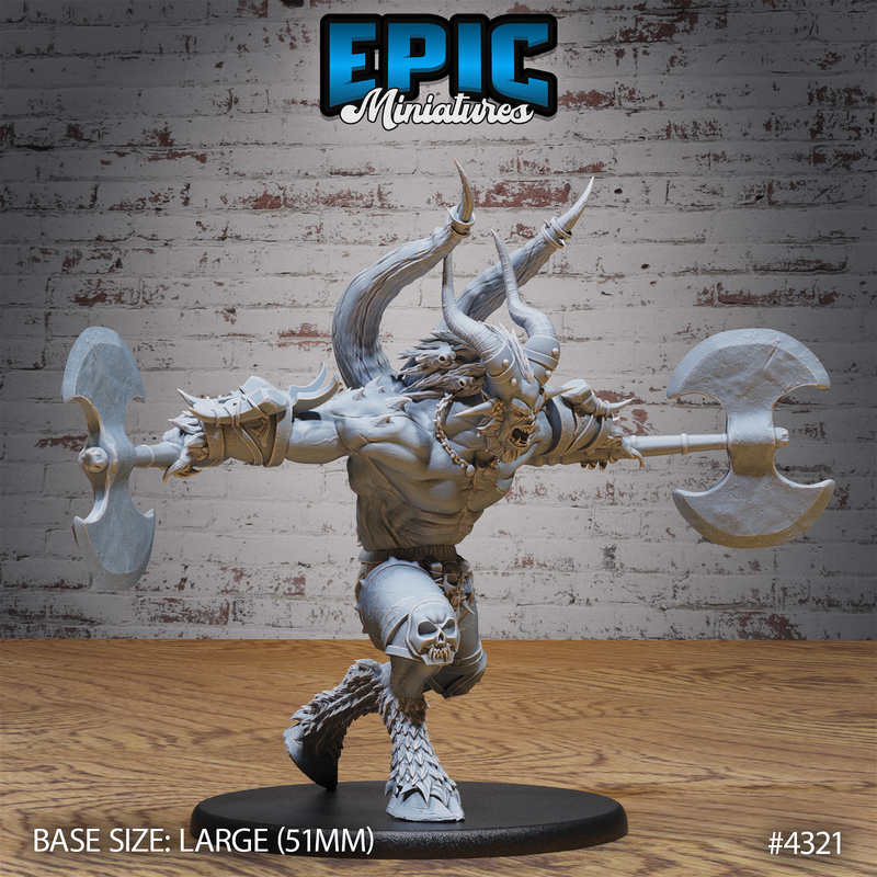 Red Demon 3D-printed model