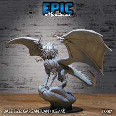 Red Dragon Guild Leader 3D-printed model
