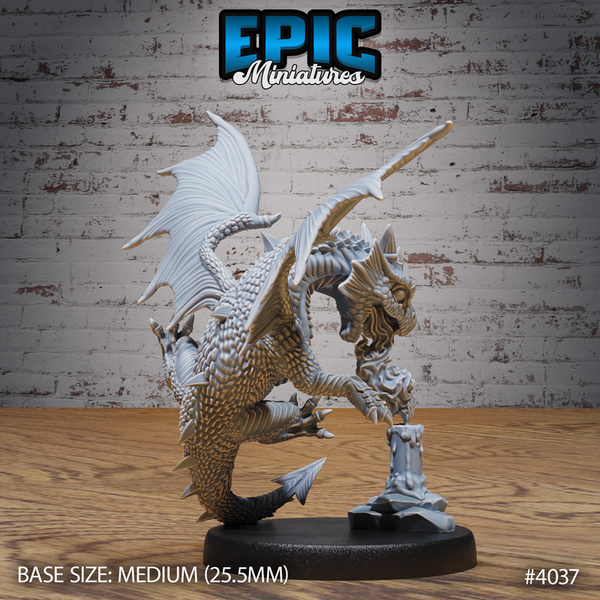 Red Dragon Wyrmling 3D-printed model