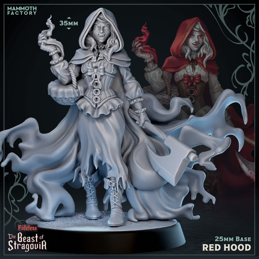 Red Hood 3D-printed model