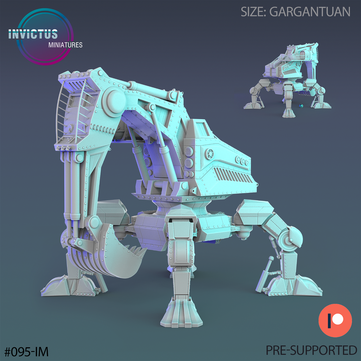 Red Planet Excavator - The Printable Dragon