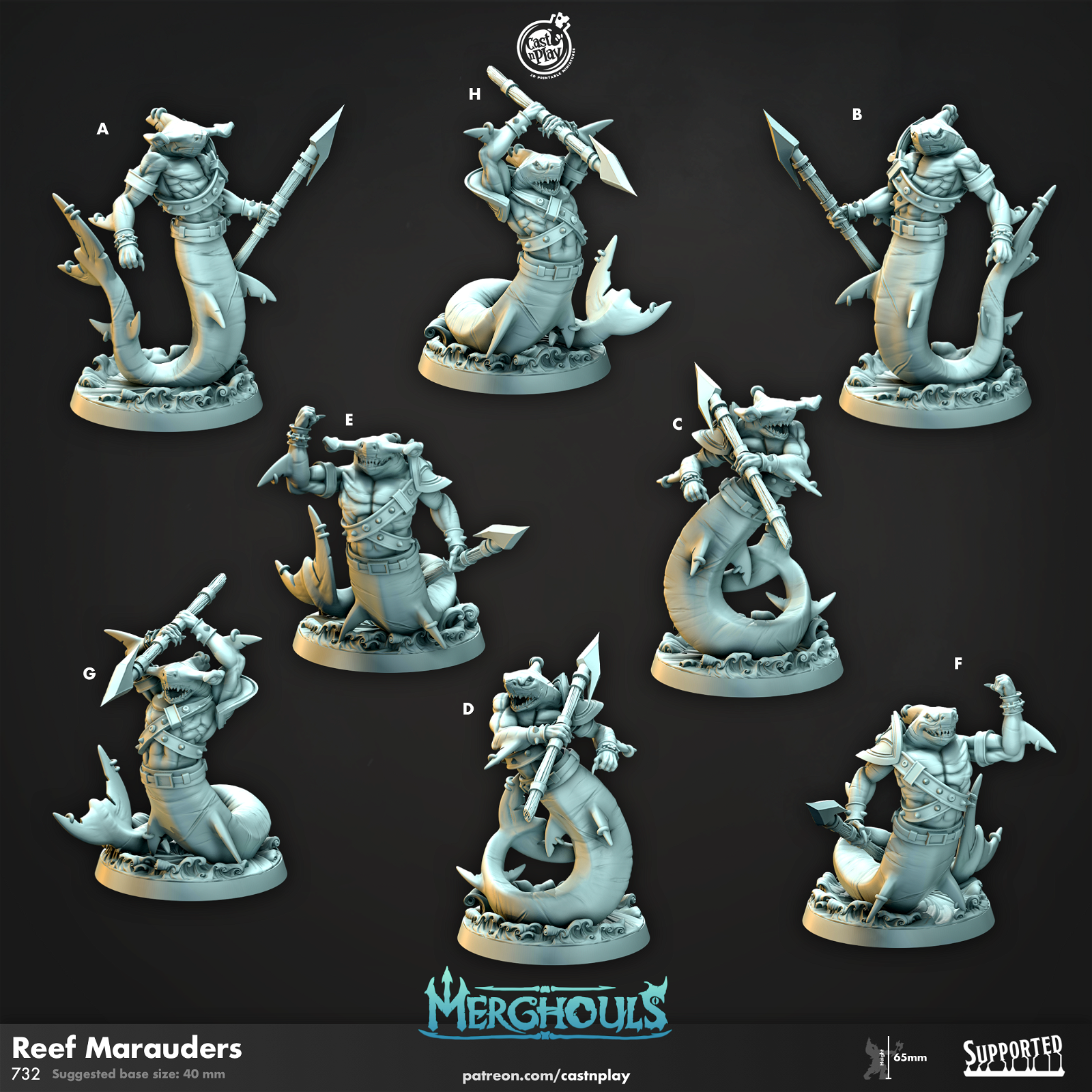 Reef Marauders - The Printable Dragon