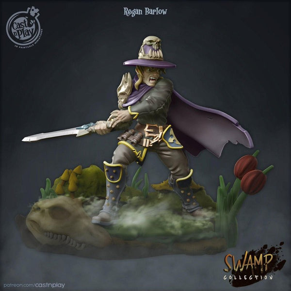 Regan Barlow 3D-printed model
